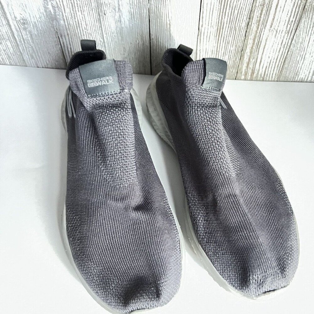 Skechers Womens Go Walk  Gray Casual Shoes Sneakers Size 7.5 - Picture 12 of 16